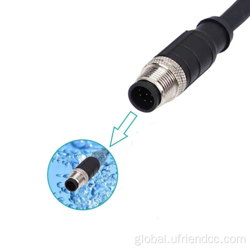 OEM RJ45 industrial Connector Extension Network signal Cable